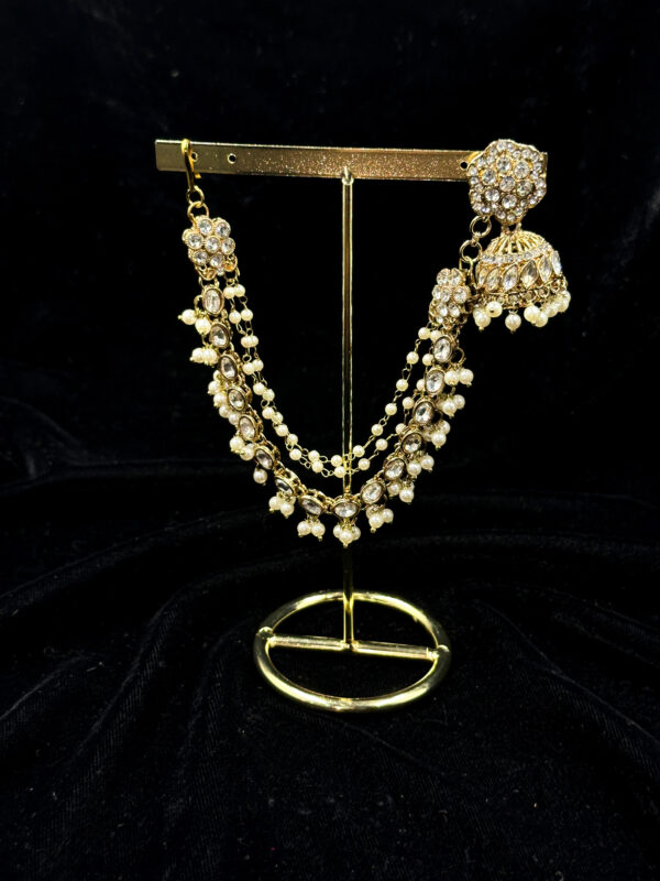 Golden-Pearl Earrings