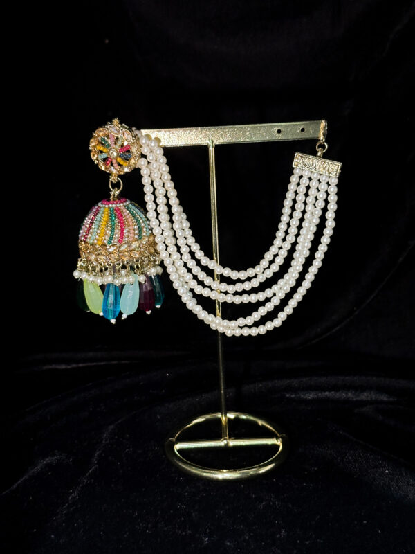 Pearl Multi-Color Jhumka