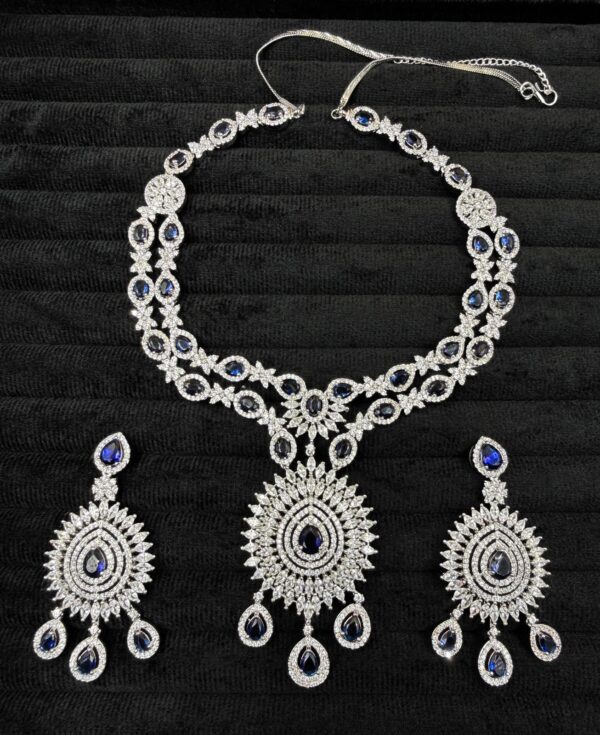 American diamond set with danglers