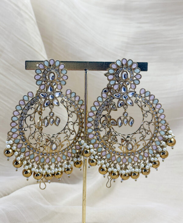 Round heavy Earrings