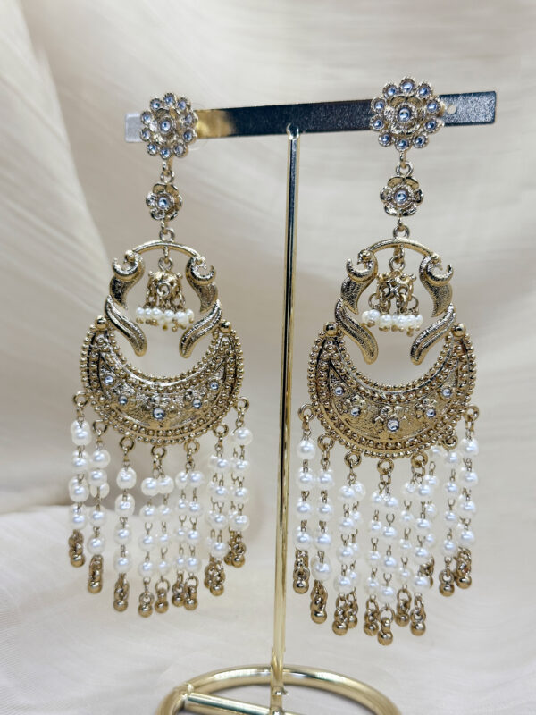 Pearls drop Earrings-JE045