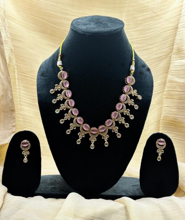 Pink Stone necklace
