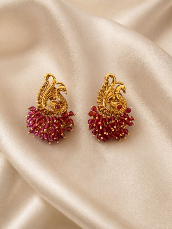 Peacock Earrings-JE059